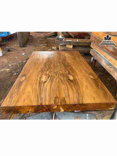 Phản Gỗ 2 Tấm Gỗ Nu Lim  Rộng 186 Dày 18 Dài 270 (cm)