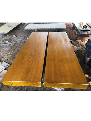 Sập Gỗ Gụ Bông Lau  Rộng 184 Dày 18 Dài 320 (cm)