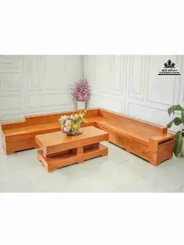 Bộ Sofa Phòng Khách Gỗ Gõ Đỏ