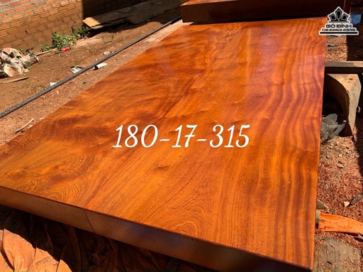 Sập Gỗ Gõ Dài 315 Rộng 180 Dày 17 (cm)