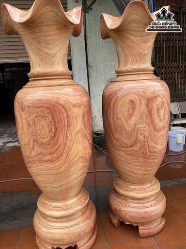 Lục Bình Gỗ Hương Cao 200 Đường Kính 60 (cm)