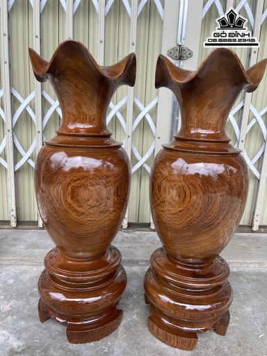 Lục Bình Gỗ Ké Cao 70 Đường Kính 24 (cm)