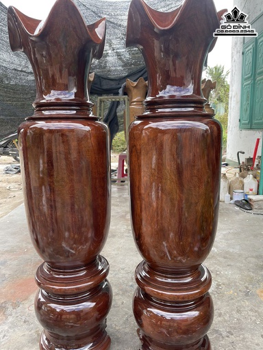 Lục Bình Gỗ Ké Cao 120 Đường Kính 30,5 (cm)