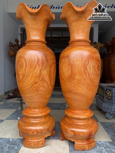 Lục Bình Gỗ Hương Cao 180 Đường Kính 55 (cm)