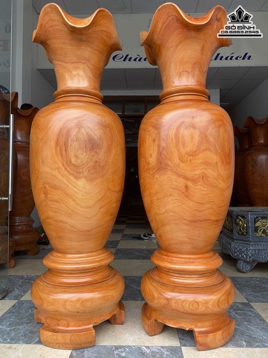 Lục Bình Gỗ Hương Cao 200 Đường Kính 60,5 (cm)