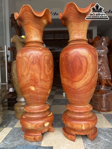 Lục Bình Gỗ Hương Cao 200 Đường Kính 61 (cm)