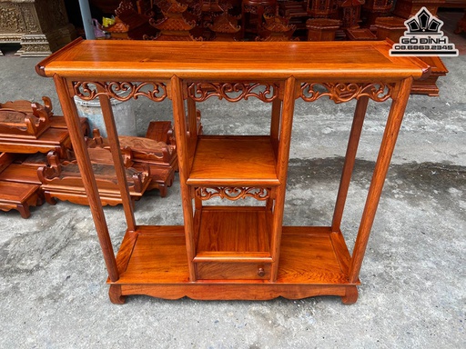 Kệ Phẳng Gỗ Hương Cao 80 Ngang 80 Sâu 27 (cm)