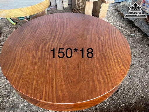 Bàn Ăn Tròn Gỗ Cẩm Hồng Đường Kính 150 Dày 18 (cm) Bàn 1