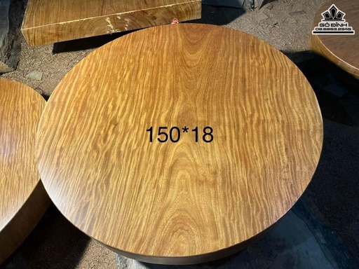 Bàn Ăn Tròn Gỗ Cẩm Hồng Đường Kính 150 Dày 18 (cm) Bàn 2