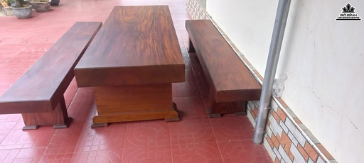 Bộ Bàn K3 Gỗ Lim Bàn Dài 290 Ngang 85 Sâu 15 (cm)