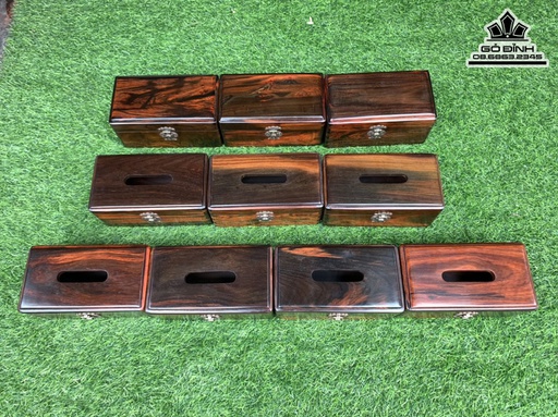 Hộp Giấy Gỗ Trắc Cao 10 Dài 22 Rộng 12 (cm)