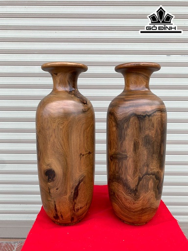 Lục Bình Gỗ Bách Xanh Cao 43 Đường Kính 15 (cm)