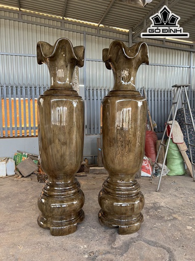 Lục Bình Gỗ Thủy Tùng Cao 220 Đường Kính 59 (cm)