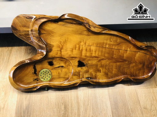 Khay Trà Gỗ Chun Sụn Bách Xanh Cao 49 Ngang 26 Sâu 5 (cm)
