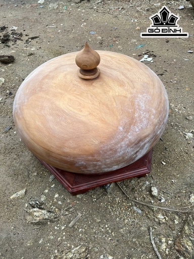 Bình Phú Quý Gỗ Ngọc Am Cao 25 Đường Kính 52 (cm)