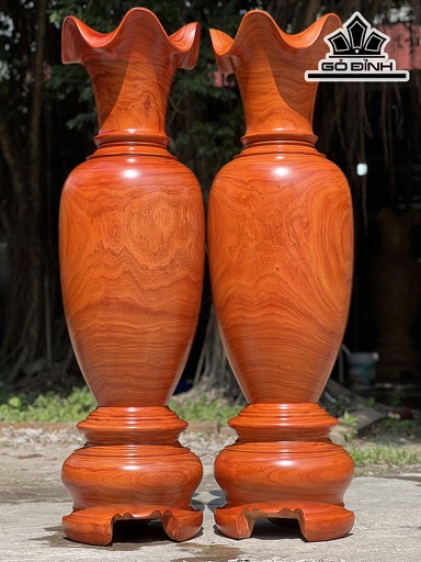 Lục Bình Gỗ Hương Cao 160 Đường Kính 47 (cm)