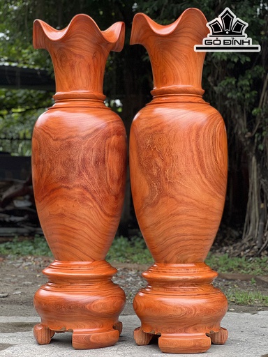 Lục Bình Gỗ Hương Cao 180 Đường Kính 55 (cm)