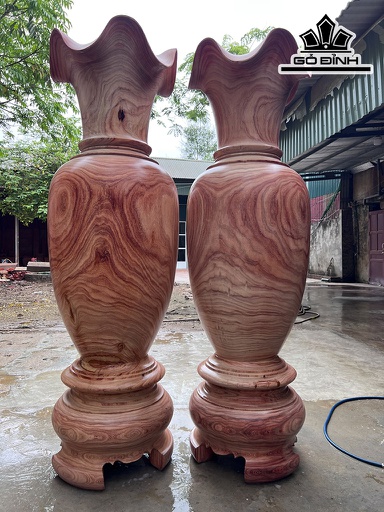 Lục Bình Gỗ Hương Cao 180 Đường Kính 56 (cm)