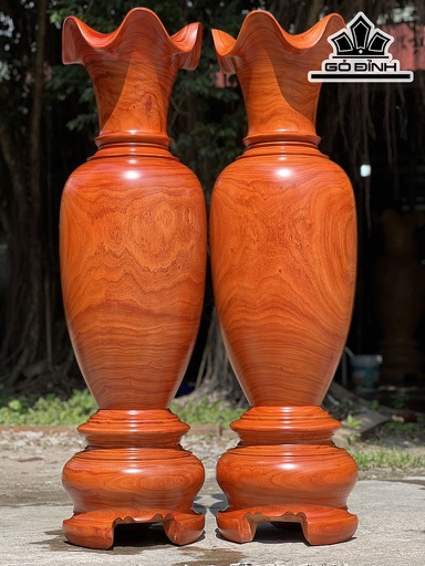 Lục Bình Gỗ Hương Cao 160 Đường Kính 47 (cm)