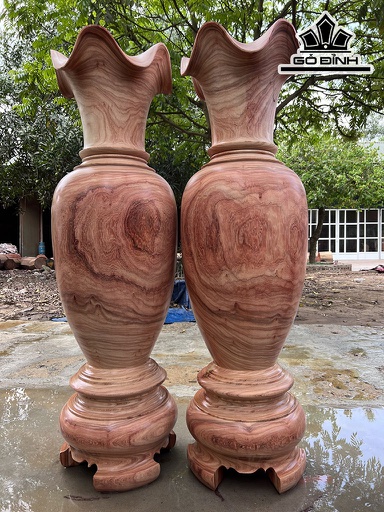 Lục Bình Gỗ Hương Cao 160 Đường Kính 48 (cm)