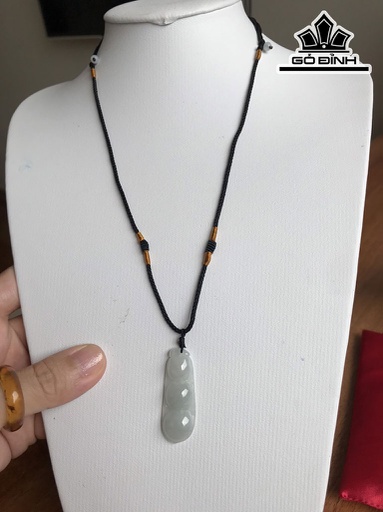 Mặt Dây Chuyền Đỗ Ngọc Đá Cẩm Thạch