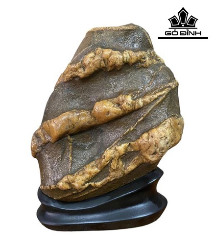 Tác Phẩm Hủ Tài Lộc Đá Cuội Cao 22 Ngang 14 Sâu 4 (cm)