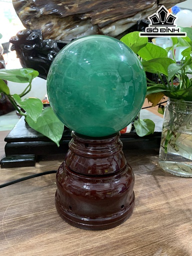 Bi Cầu Đá Flourite Đường Kính 13 (cm) 4,25kg