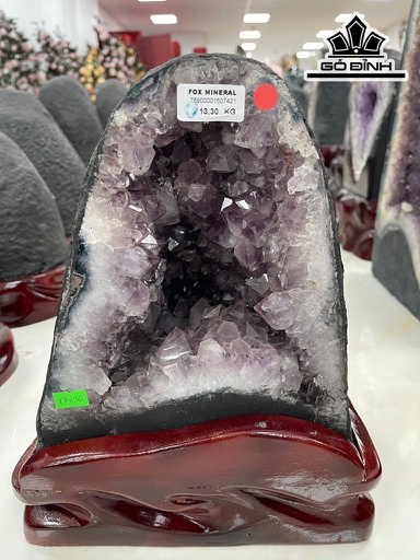 Tác Phẩm Động Đá Thạch Anh Tím 13,3kg