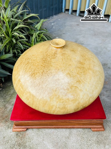 Chum Phú Quý Gỗ Nu Kháo Cao 18 Ngang 33 Sâu 33 (cm)