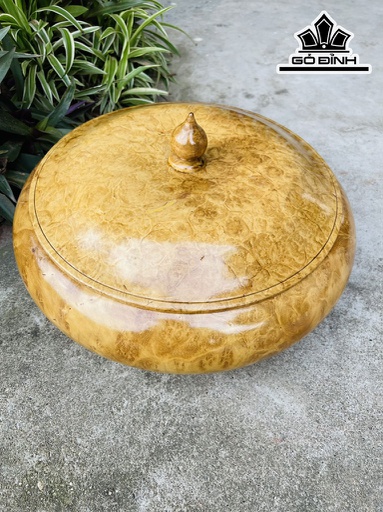 Chum Phú Quý Gỗ Nu Kháo Cao 18 Ngang 35 Sâu 35 (cm)