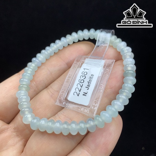 Vòng Tay Đá Cẩm Thạch (Jadeite) A Đường Kính Hạt 5,6 (mm)