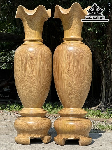 Lục Bình Gỗ Cẩm Vàng Cao 200 Đường Kính 59 (cm)