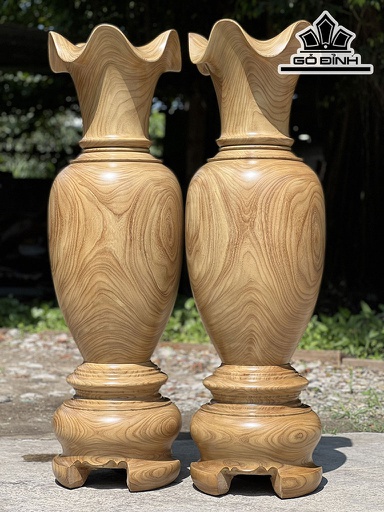 Lục Bình Gỗ Hương Cao 140 Đường Kính 43 (cm)