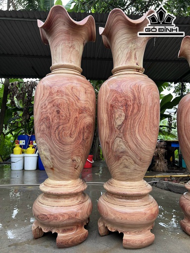 Lục Bình Gỗ Hương Cao 160 Đường Kính 47 (cm) Đ20