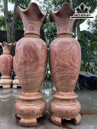 Lục Bình Gỗ Hương Cao 160 Đường Kính 47 (cm) Đ22