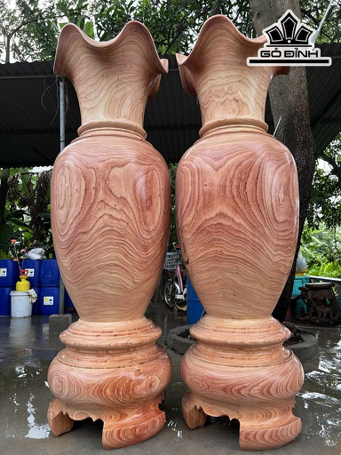 Lục Bình Gỗ Hương Cao 170 Đường Kính 56 (cm)