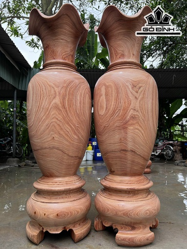 Lục Bình Gỗ Hương Cao 180 Đường Kính 55 (cm) Đ3