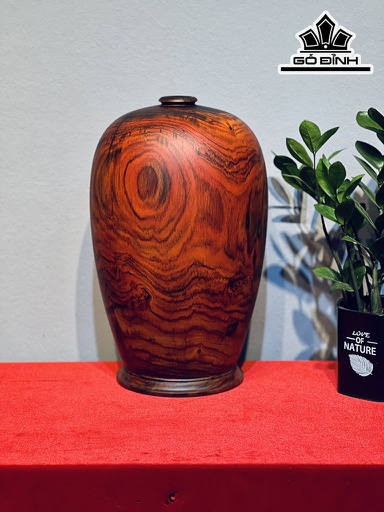 Chum Phú Quý Gỗ Trắc Cao 32 Đường Kính 23 (cm)