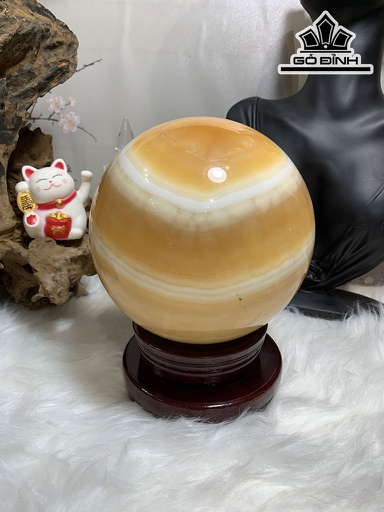 Bi Cầu Đá Ngọc Hoàng Long Đường Kính 14,5 (cm) 4.2kg