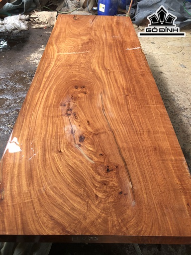 Mặt Bàn Gỗ Hương Dài 251 Rộng 86 Sâu 8 (cm)