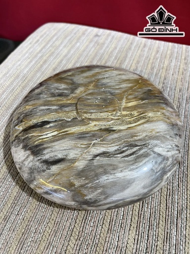 Chum Phú Quý Gỗ Hóa Thạch Đường Kính 16 (cm)