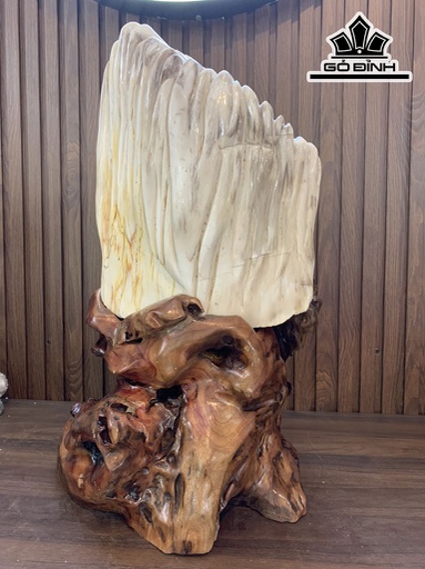 Tác Phẩm Gỗ Hóa Thạch Cao 54 Ngang 30 (cm) 10kg