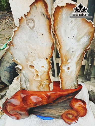 Tác Phẩm Đôi Đá Mã Não Cao 70 Ngang 35 (cm) 16kg