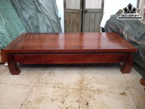 Bàn Trà Nhật Gỗ Lim Cao 28 Mặt 120-60 (cm) BL131