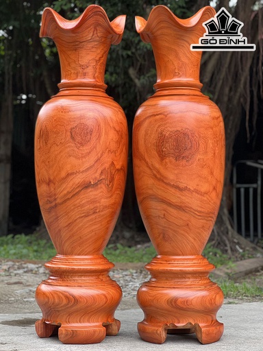 Lục Bình Gỗ Hương Cao 160 Đường Kính 46 (cm)