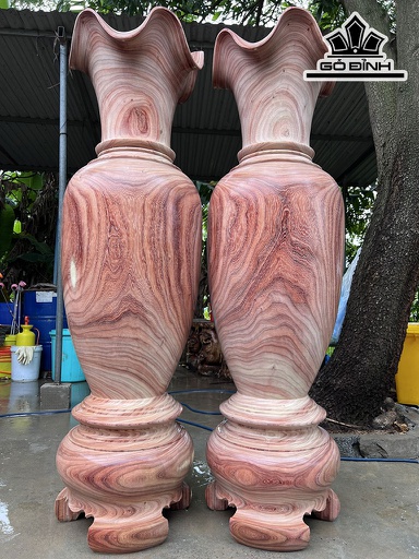 Lục Bình Gỗ Hương Cao 170 Đường Kính 50 (cm)