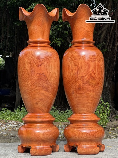 Lục Bình Gỗ Hương Cao 170 Đường Kính 51 (cm)