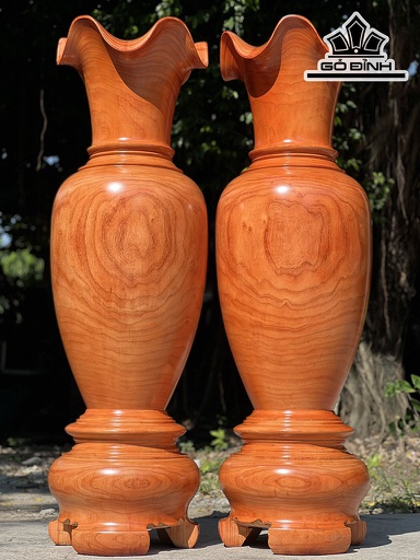 Lục Bình Gỗ Hương Cao 170 Đường Kính 52 (cm)