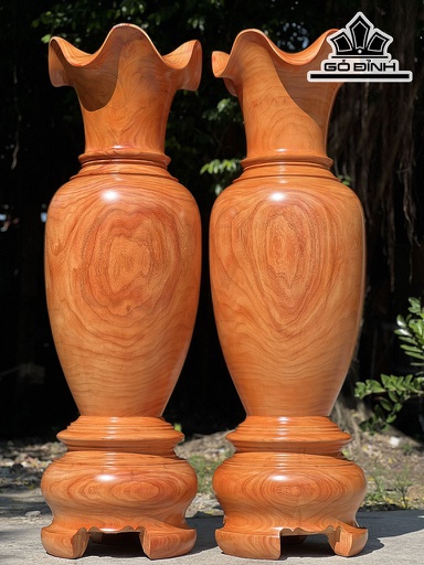 Lục Bình Gỗ Hương Cao 170 Đường Kính 52,5 (cm)