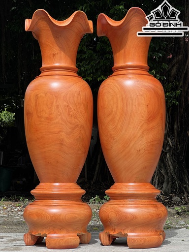 Lục Bình Gỗ Hương Cao 180 Đường Kính 55 (cm)